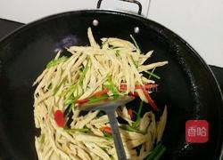 香芹炒腐竹的做法图解6