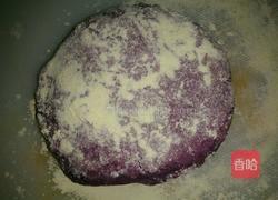 紫薯香蕉派的做法图解2