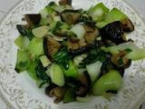 香菇炒油菜