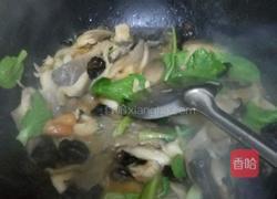 平菇炒木耳的做法图解7