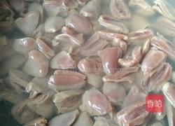 圆椒爆炒鸡心的做法图解4