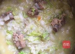 白菜排骨饭的做法图解3