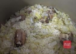 白菜排骨饭的做法图解4