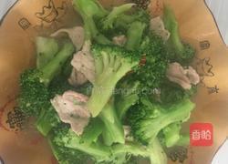 西兰花滑肉片的做法图解5