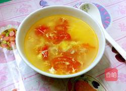 西红柿蛋花汤的做法图解6