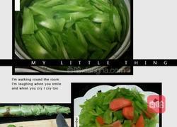 肉沫莴笋的做法图解1