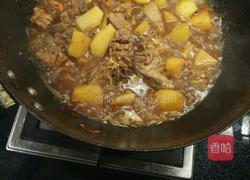 土豆烧排骨的做法图解8