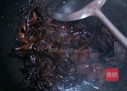 豆腐木耳炒肉的做法图解3