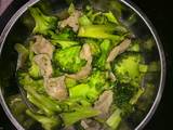 西兰花炒肉片