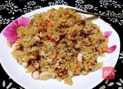 鱿鱼须炒饭的做法图解9
