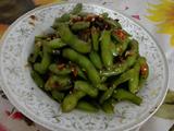 凉拌毛豆