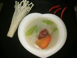青笋胡萝卜炖腊鸭腿