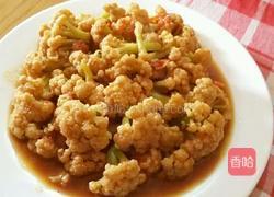 西红柿炒菜花的做法图解8