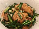 青蒜臭豆腐