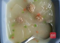 冬瓜肉丸汤的做法图解5