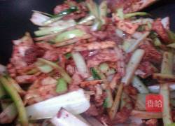 酒糟油菜锅的做法图解4