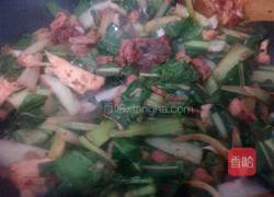 酒糟油菜锅的做法图解5