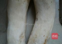肉丝炒杏鲍菇的做法图解1