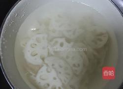 老干妈辣酱炒藕片的做法图解2