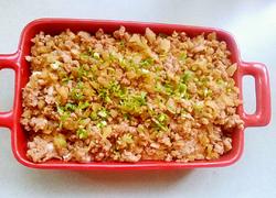 肉末蒸豆腐