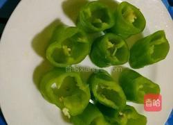 尖椒豆腐酿的做法图解3