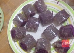西米紫薯卷的做法图解11