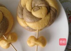 棒棒糖花卷的做法图解14