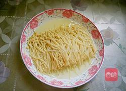 肉沫炝金针的做法图解4