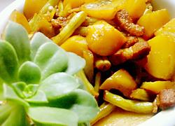 东北炖菜芸豆炖土豆