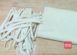 千丝豆腐皮的做法图解1