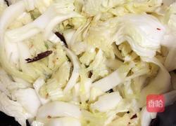 醋溜白菜的做法图解4