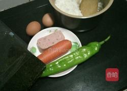 紫菜包饭的做法图解1