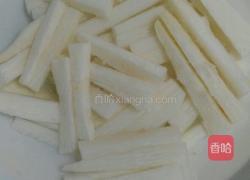 椰汁蒸铁棍山药的做法图解2