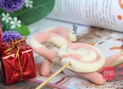  MerryChristmas教你简单快手圣诞拐杖﹠棒棒糖饼干 的做法图解1