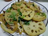 肉炒藕片