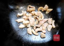黄瓜杏鲍菇炒肉的做法图解4