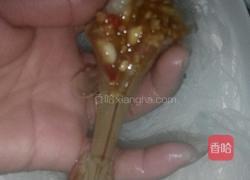 蒜蓉虾蒸粉丝的做法图解4