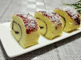 蓝莓蛋糕卷