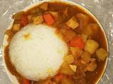 咖喱粉做咖喱鸡饭