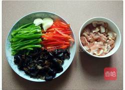 木耳炒肉片的做法图解2