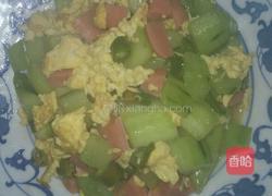 黄瓜炒火腿肠的做法图解4