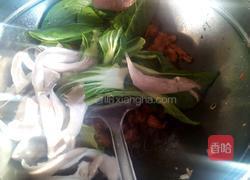 油菜炒鲜蘑的做法图解6