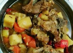 羊蝎子烧土豆的做法图解4