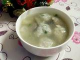 鲮鱼丸平菇汤