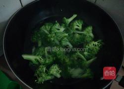 清炒西兰花的做法图解3