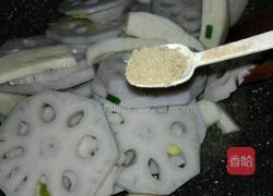 莲藕杏鲍菇炒香肠的做法图解15