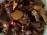 姜干辣椒炒牛肉