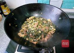 雪里蕻炒豆腐的做法图解9