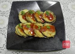 煎茄盒的做法图解5