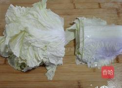 白菜肉卷的做法图解1